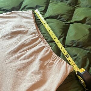 LINEN pants - linen blend pants - Cream Ankle Pants - runs small